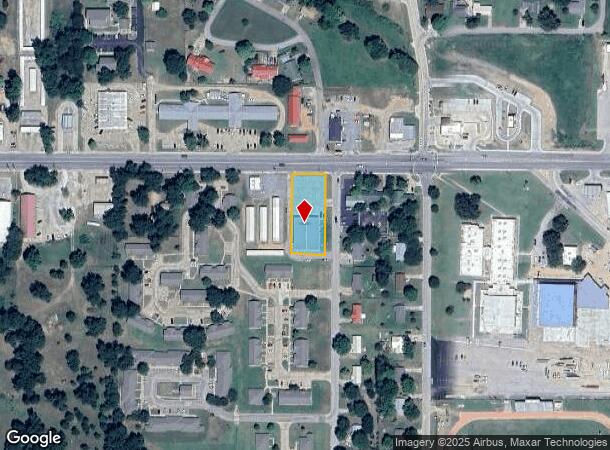 1130 E Main St, Tishomingo, OK Parcel Map