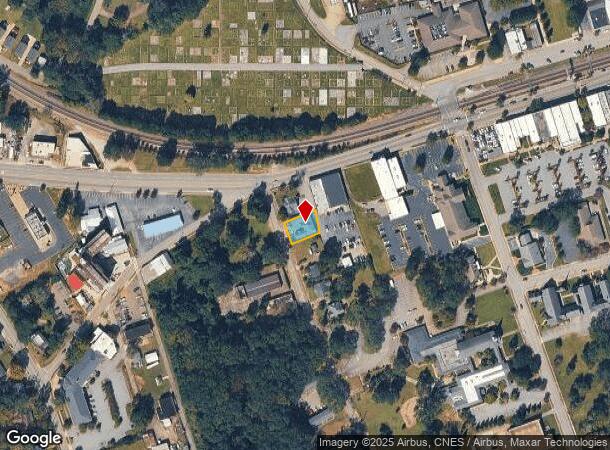  101 S 2Nd St, Easley, SC Parcel Map