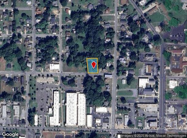 207 W Market St, Graham, NC Parcel Map