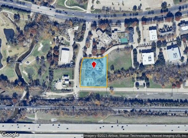 5521 Village Creek Dr, Plano, TX Parcel Map