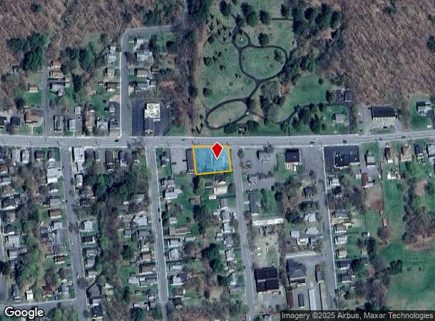  536 Main St, Oneonta, NY Parcel Map