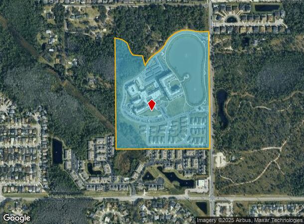2100 Hestia Loop, Oviedo, FL Parcel Map