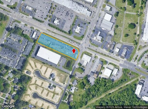  3115 Western Branch Blvd, Chesapeake, VA Parcel Map