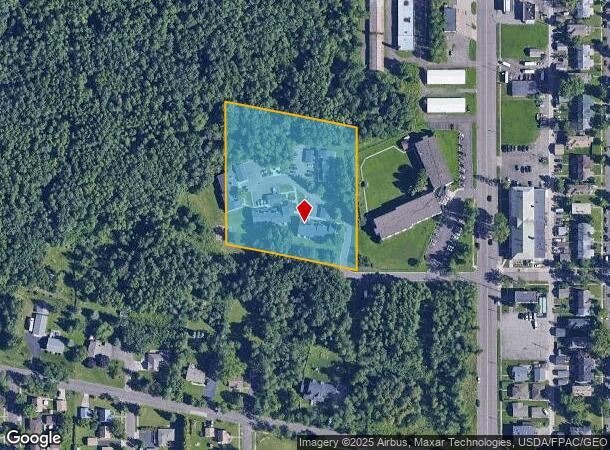 8901 Edward St, Duluth, MN Parcel Map