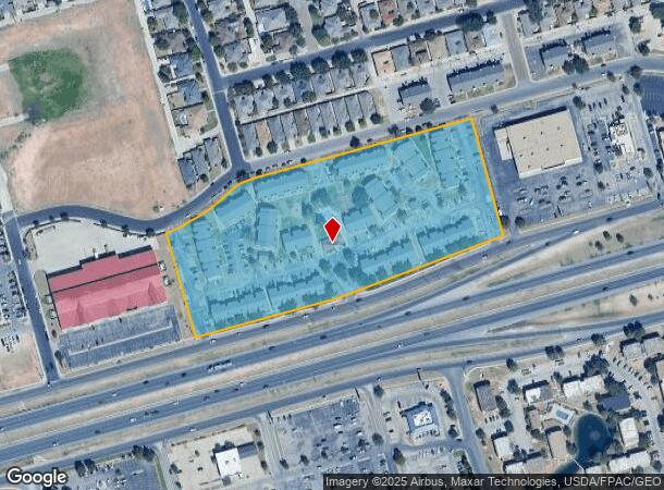  2600 W Loop 250 N, Midland, TX Parcel Map