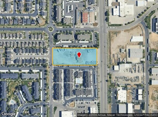  805 N Redwood Rd, North Salt Lake, UT Parcel Map