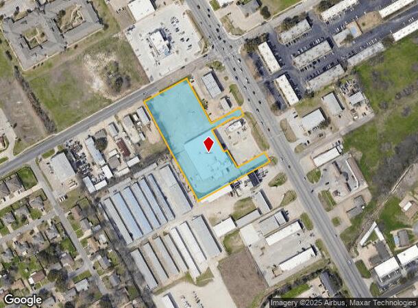  109 W Panther Way, Hewitt, TX Parcel Map