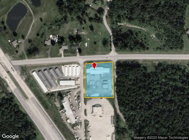 1184 E State Road 120, Fremont, IN Parcel Map
