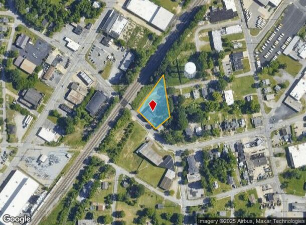 1716 W Ward Ave, High Point, NC Parcel Map