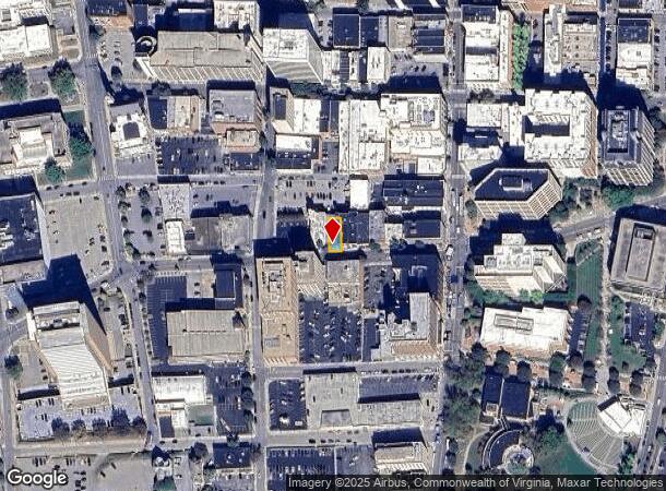  25 Franklin Rd Sw, Roanoke, VA Parcel Map