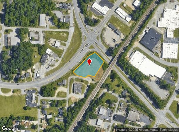  2459 W English Rd, High Point, NC Parcel Map