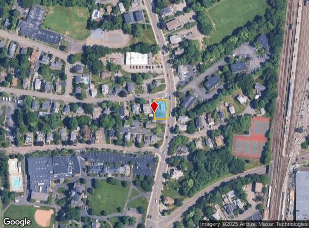683 Washington St, Braintree, MA Parcel Map