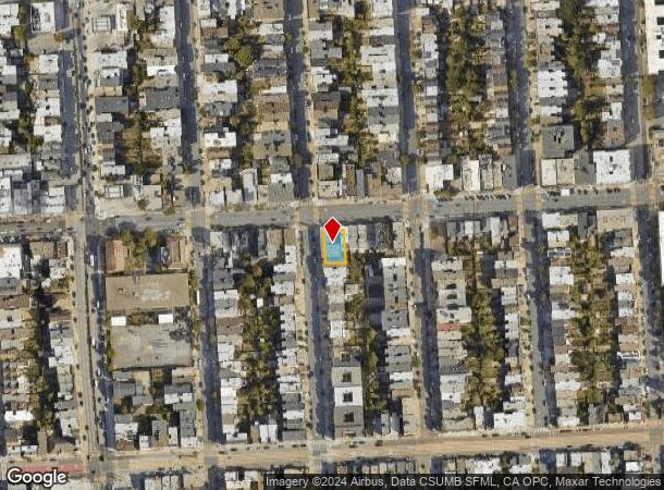  1555 Irving St, San Francisco, CA Parcel Map