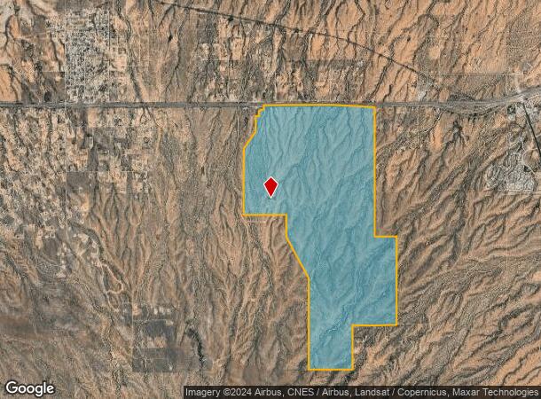  1106 S 0386 Rd, Benson, AZ Parcel Map