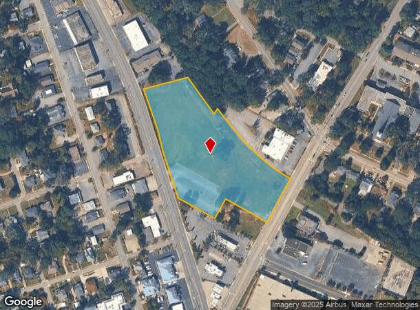  705 E Greenville St, Anderson, SC Parcel Map