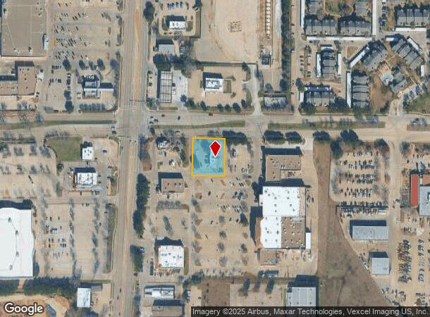 1200 Sw Green Oaks Blvd, Arlington, TX Parcel Map