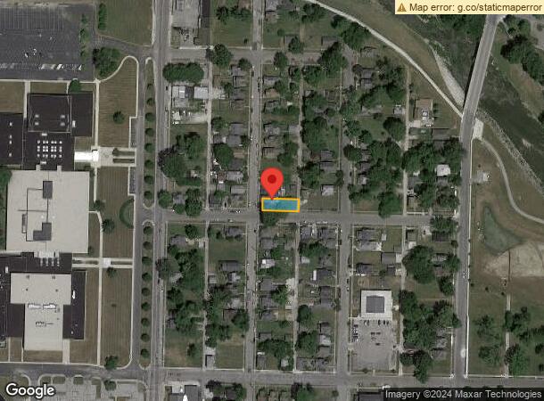  800 N Mulberry St, Muncie, IN Parcel Map