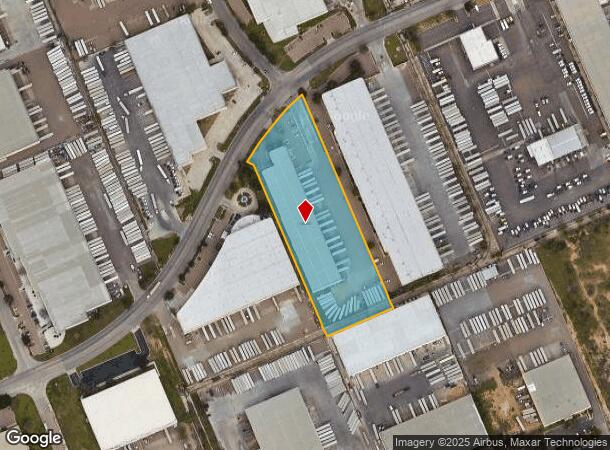 8201 Killam Industrial Blvd, Laredo, TX Parcel Map