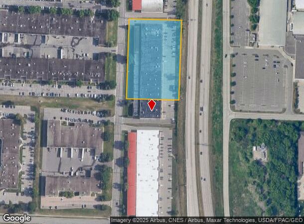 7401 Washington Ave S, Minneapolis, MN Parcel Map