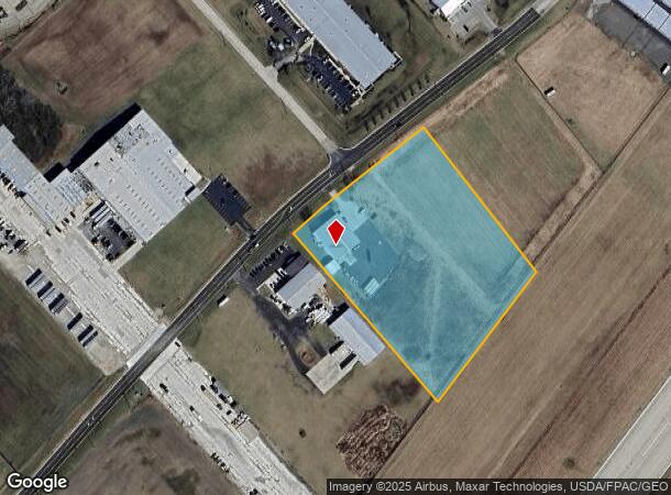 311 Davids Dr, Wilmington, OH Parcel Map