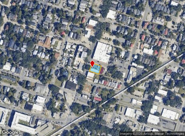  2418 Bull St, Savannah, GA Parcel Map