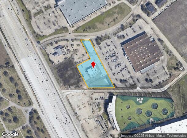  1250 Fairway Dr, Webster, TX Parcel Map