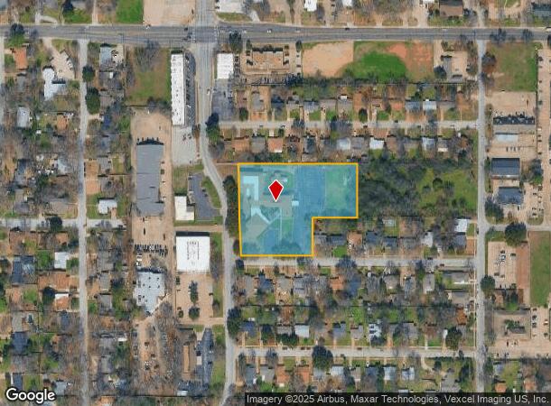  1001 N Davis Dr, Arlington, TX Parcel Map