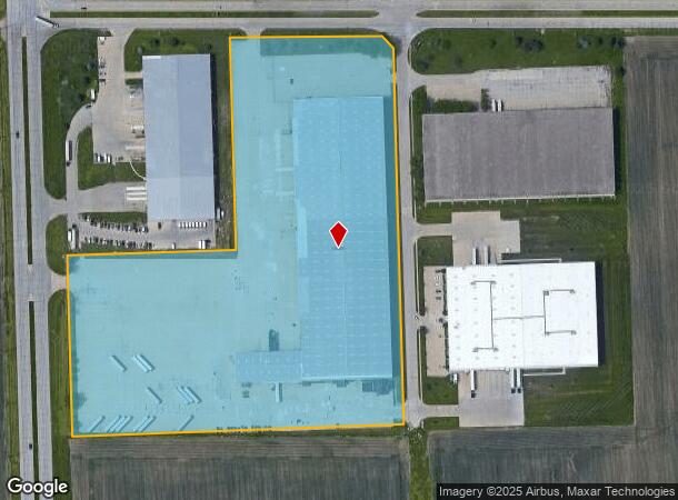 101 S Unit Dr, Normal, IL Parcel Map
