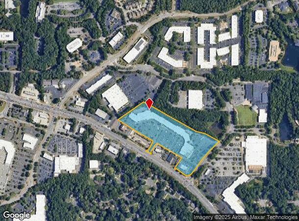  1570 Holcomb Bridge Rd, Roswell, GA Parcel Map