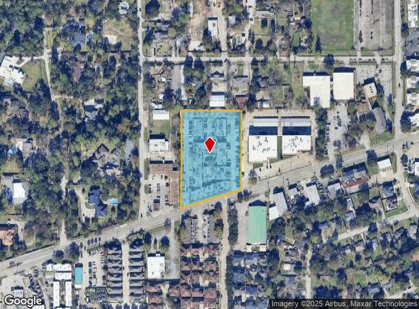 9616 Long Point Rd, Houston, TX Parcel Map