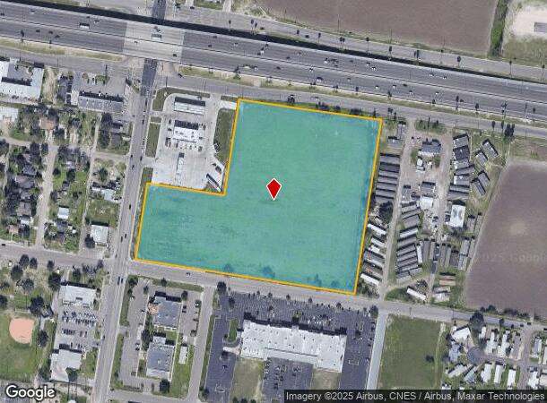 421 E Frontage Rd, Alamo, TX Parcel Map