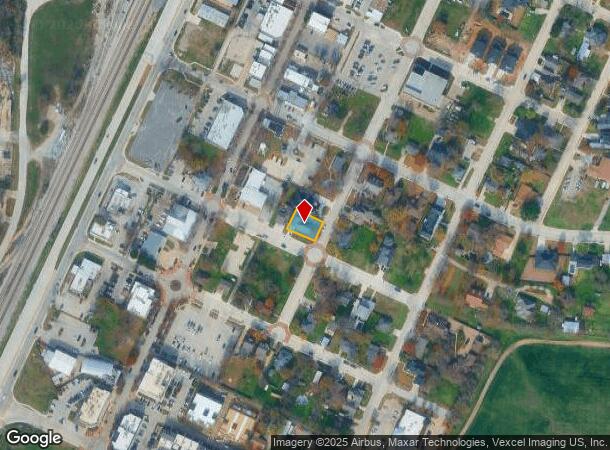 111 S Pine St, Roanoke, TX Parcel Map