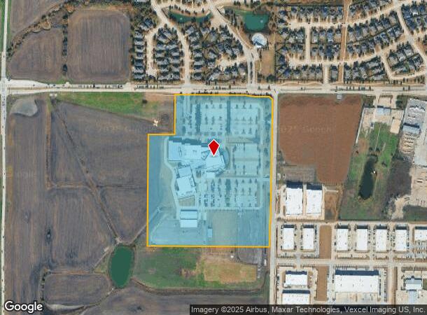  1001 W Prosper Trl, Prosper, TX Parcel Map