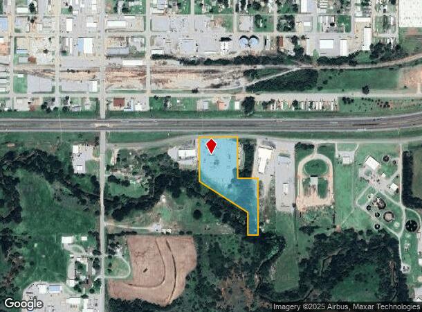  300 S Access Rd, Weatherford, OK Parcel Map