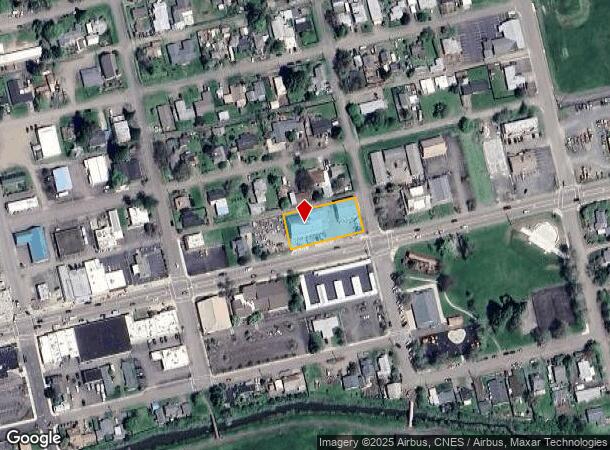 231 E Central Ave, Sutherlin, OR Parcel Map