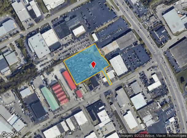 1271 Industry Rd, Lexington, KY Parcel Map