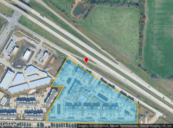  3909 N Loop 288, Denton, TX Parcel Map