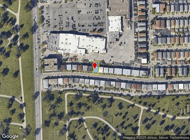  8322 Oconnor Dr, River Grove, IL Parcel Map