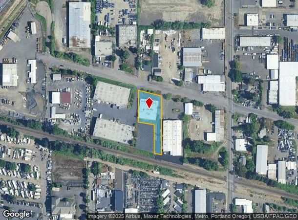  10310 Ne Marx St, Portland, OR Parcel Map