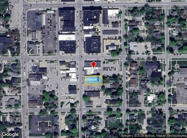 213 S Michigan Ave, Big Rapids, MI Parcel Map