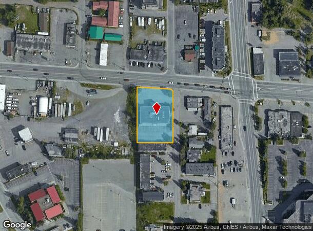  406 W Fireweed Ln, Anchorage, AK Parcel Map