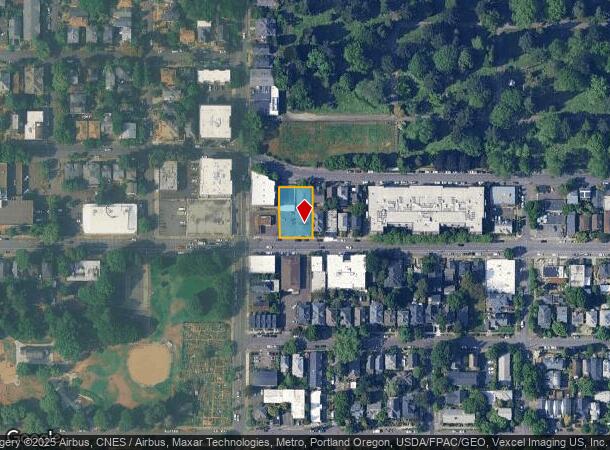 2021 Se Belmont St, Portland, OR Parcel Map