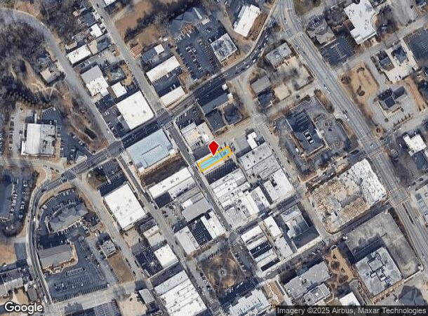  132 Bradford St Ne, Gainesville, GA Parcel Map