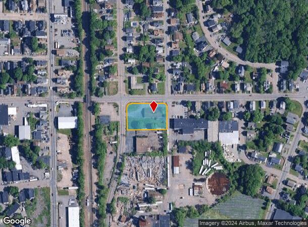  99 Lawrence St, Brockton, MA Parcel Map