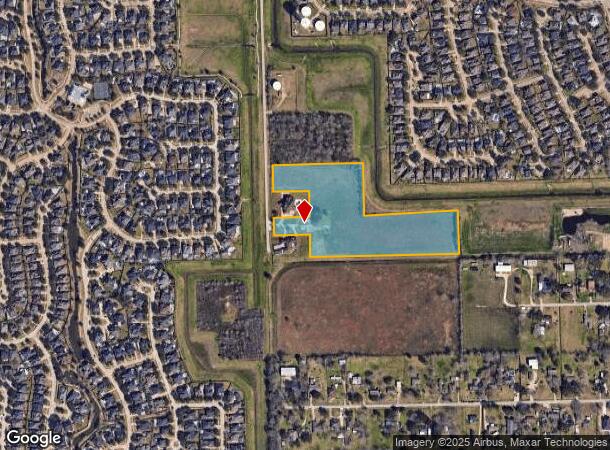 3333 County Road 922 Rd, Pearland, TX Parcel Map