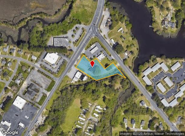 1161 George Washington Hwy N, Chesapeake, VA Parcel Map