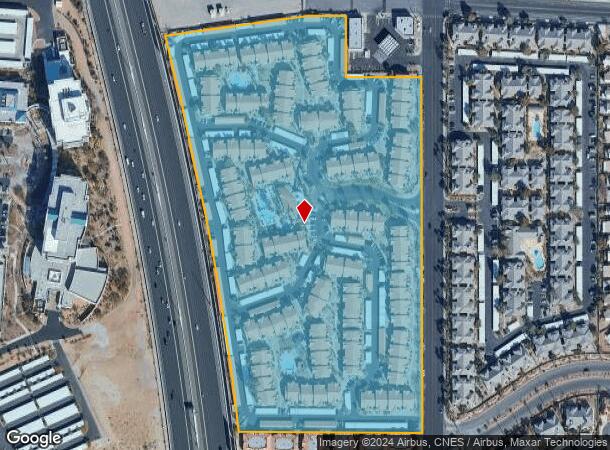  2701 N Rainbow Blvd, Las Vegas, NV Parcel Map