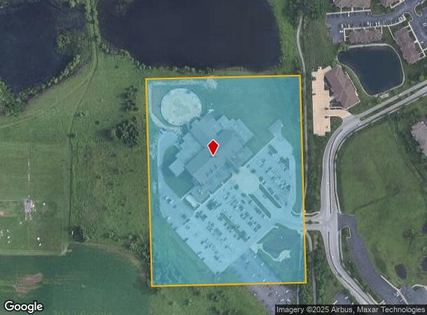 10001 Dawsons Creek Blvd, Fort Wayne, IN Parcel Map