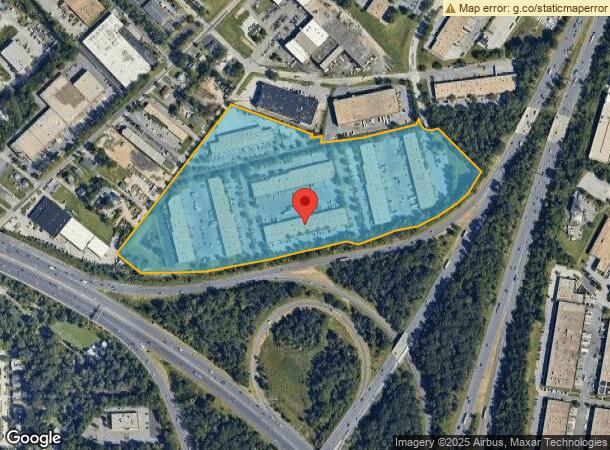  1500 Caton Center Dr, Halethorpe, MD Parcel Map