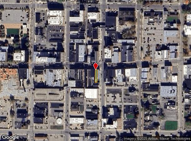  829 E Main St, Richmond, IN Parcel Map